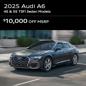 Audi A6 Promotional Offer
